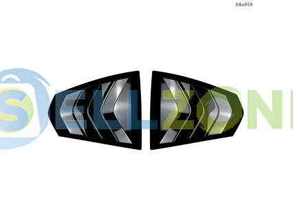 Διακοσμητικά καλύμματα με τρύπες για πίσω πλαϊνά παράθυρα BMW 3 G20 – DBa959